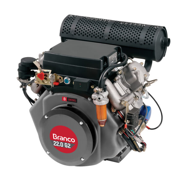 Motor a diesel 4 tempos Branco BD-22.0 G2