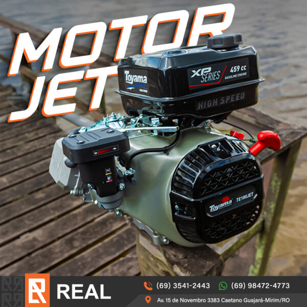 Motor JET a Gasolina 18HP Toyama TE180JET-HS-XP 459cc